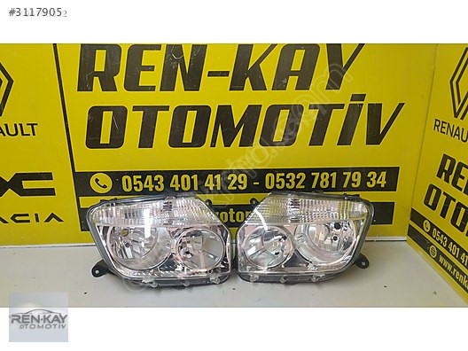 DACİA DUSTER SAĞ SOL FAR 2010-2015 SIFIR RENKAY OTO KOCAELİ