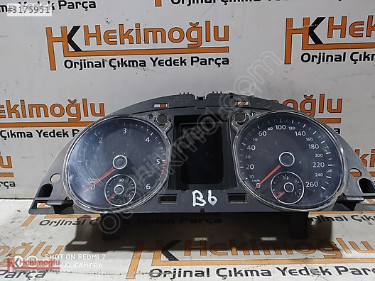 VW PASSAT B6 KİLOMETRE SAATİ KADRAN 3C0920872B, A2C53238928, A20