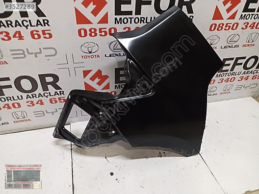 TOYOTA AURİS ORJİNAL SIFIR SAĞ ARKA ÇAMURLUK