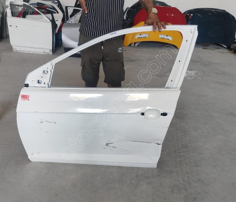 2020/2024 VW POLO BEYAZ SOL ÖN KAPI ORJINAL