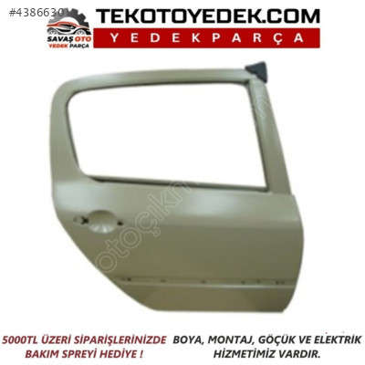 PEUGEOT 307 ARKA KAPI SAĞ SOL 2001 VE ÜZERİ / KAMPANYA