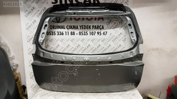 SİNCAR OTO'DAN CHERY OMODA 5 ARKA BAGAJ KAPAĞI ÇIKMA ORJİNAL