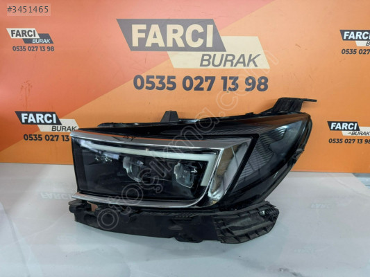 OPEL GRANDLAND X FULL LED MERCEKLİ SOL FAR ORJİNAL OEM9850139180