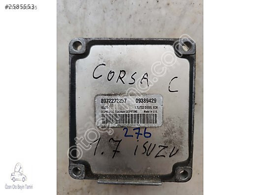 Opel Corsa Combo 1.7 Motor Beyni 8972272257 - 09389429