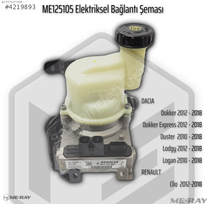 Renault Clio Elektrikli Direksiyon Pompası 2009-2014