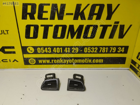 687600666R 687616296R RENAULT MEGANE 4 SAĞ SOL HAVALANDIRMALARI