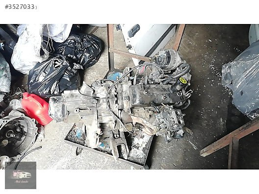 Renault 19 1.4 benzinli komple motor garantili orjinal çıkma