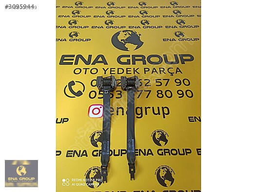 PEUGEOT 3008 ARKA SAĞ -SOL EMNİYET KEMERİ ORJİNAL