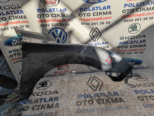 Honda Civic Fc-5 ön sağ çamurluk orijinal göçük hasarlı füme