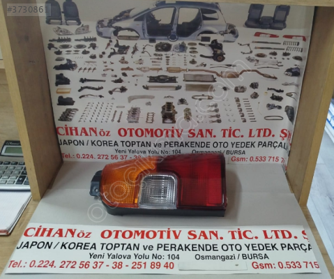 TOYOTA COROLLA STATİON WAGON SAĞ STOP 1992-1998 81551-13350