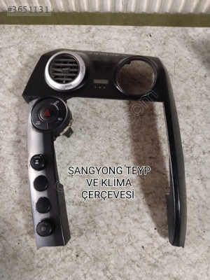 SSANGYONG ACTYON TEYP ÇERÇEVESİ VE KALORİFER IZGARALARI