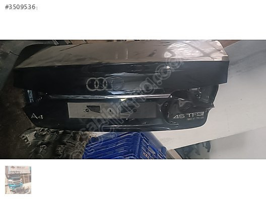 Audi A4 arka bağaj kapağı çıkma orjinal