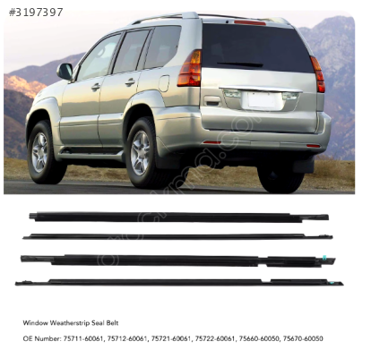 ÇITA CAM SIYIRICI FİTİL ARKA SOL DIŞ TOYOTA LANDCRUISER PRADO 03-