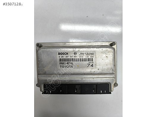 0 261 207 547 89661 02741 M7.9.4 4ZZFE TOYOTA COROLLA BEYNİ
