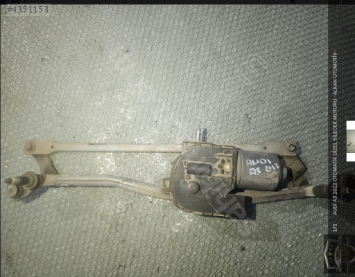 AUDİ A3 2012 OTOMATİK DİZEL SİLECEK MOTORU -ALKAN OTOMOTİV-