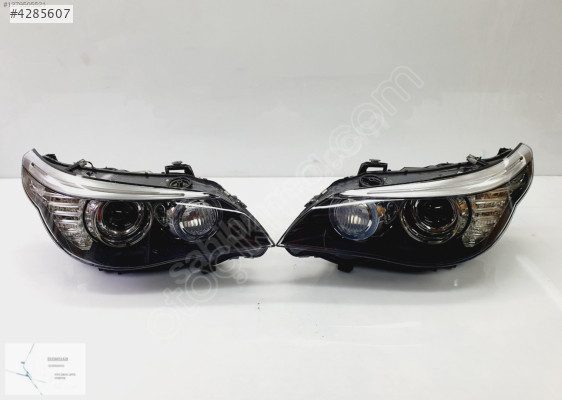BMW 5 SERİ E60 LCİ FAR SAĞ SOL TAKIM ORJİNAL HATASIZ