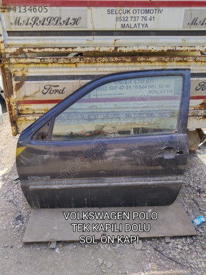 VOLKSWAGEN POLO ORJİNAL DOLU SOL ÖN KAPI TEK KAPILI 1995-1999