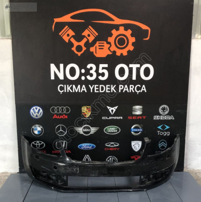 5E0807221 SKODA OCTAVİA SİYAH ÖN TAMPON 2018-2021
