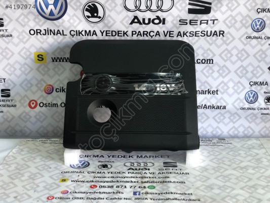 1.4 MOTOR ÜST KAPAK PLASTİK SIFIR