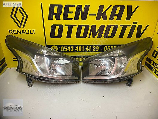 RENAULT TRAFİC 3 SAĞ SOL FAR ORJ ÇIKMA RENKAY OTO KOCAELİ