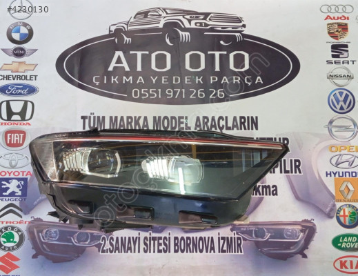 VOLKSWAGEN TROC ORJİNAL ÇIKMA SAĞ FAR m