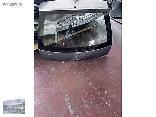 OPEL CORSA C BAGAJ KAPAĞI ÇIKMA