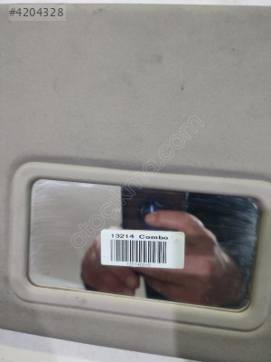 Opel combo c çıkma sağ güneşlik gm tertemiz