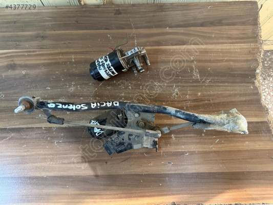 DACİA SOLENZA SİLECEK MOTORU , DACİA SOLENZA SİLECEK MEKANİZMASI