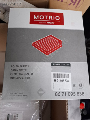 Clio4 polen filitresi 8671095838 272773151R