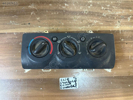 RENAULT CLİO SYMBOL KALORİFER KUMANDA PANELİ ORJİNAL ÇIKMA TEMİZ