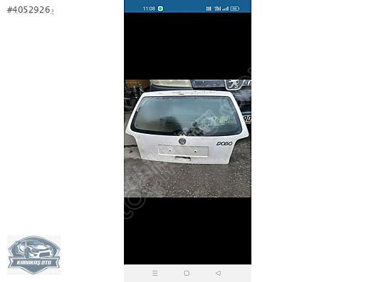 VW 6N POLO 1995.1999 BAGAJ KAPAGI