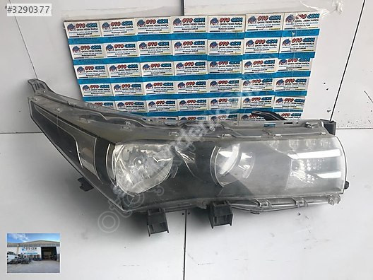 OTO CEM DEN TOYOTA COROLLA 2013 2015 ÇIKMA SAĞ FAR