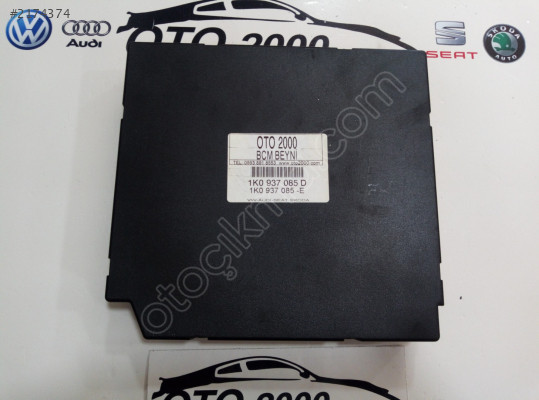 1K0937085D-1K0937085E VOLKSWAGEN GOLF 6 BCM BEYNİ ÇIKMA