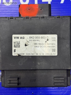 8K0959663C 8K0959663 Audi A8 Akım Kontrol Modülü
