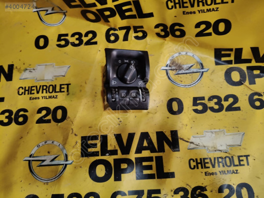 Opel Vectra B İçin Çıkma Orjinal Far Düğmesi - GM