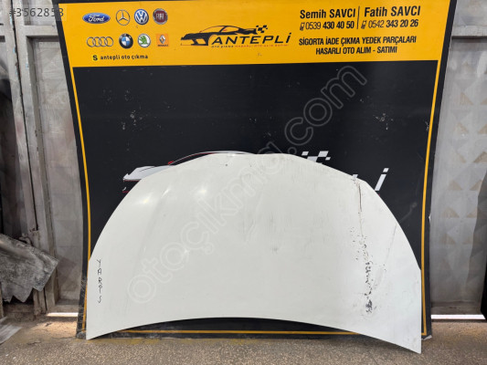 TOYOTA YARİS ÖN KAPUT ÇIKMA ORİJİNAL