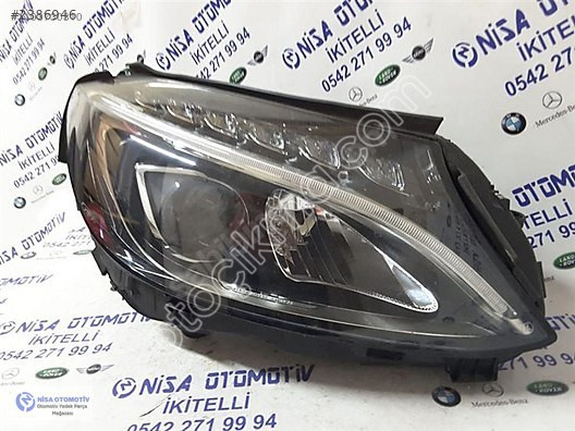 Mercedes W205 Kasa Sağ Far Xenon - Oto Çıkma Parça A2059