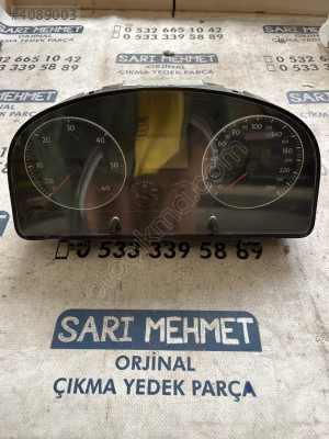 ÇIKMA VW CADDY 1T0920 861 A 1T0920861A KM HIZ GÖSTERGE PANELİ