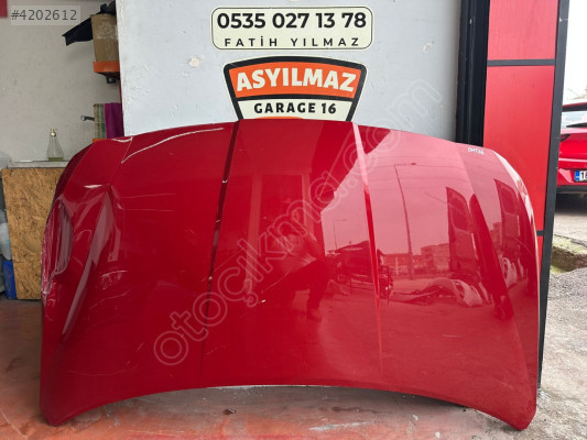 İ20 MOTOR KAPUTU ORJİNAL KIRMIZI