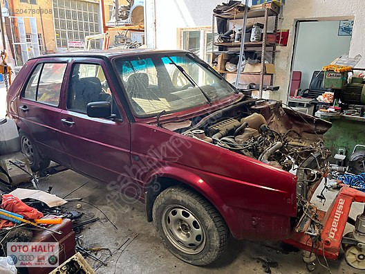 vw GOLF MK2 Hurda Belgeli Yedek Parça çıkma OTO HALİT