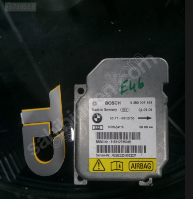 BMW E46 AIRBAG BEYNİ 0285001458