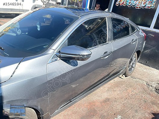 HONDA CİVİC FK FC5 SOL ARKA KAPI DOLU HATASIZ 1.6 BENZİNLİ 2020