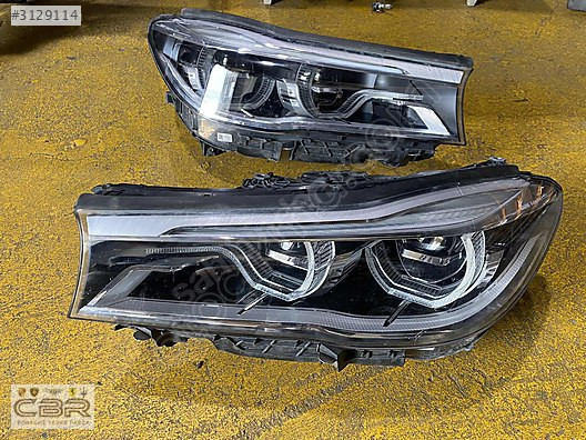 BMW 7 SERİSİ G11 FAR TAKIM SAĞ SOL DOLU ADAPTİF