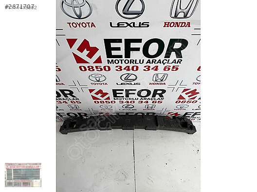 TOYOTA COROLLA ÖN TAMPON KÖPÜK ÇIKMA ORJİNAL PARÇA 19-23