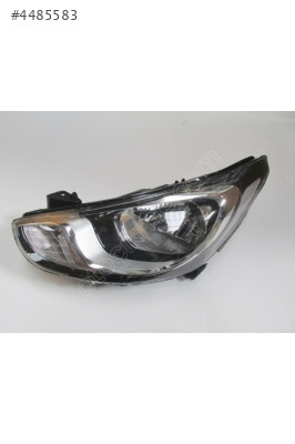 Hyundai Accent Blue Far Lambasi Sol Manuel/Beyaz Reflektörlü Leds