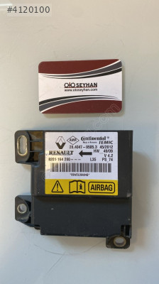 8201164280 S9W2L06A04Q Renault Clio Symbol Airbag Beyni