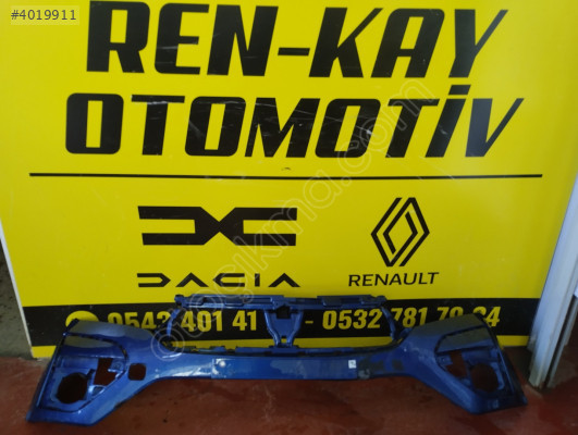 620225509R DACİA SANDERO STEPWAY ÖN TAMPON ORJ ÇIKMA MAVİ RENKAY