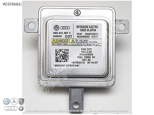 Audi Q3 8K0941597E FAR BEYNİ SIFIR