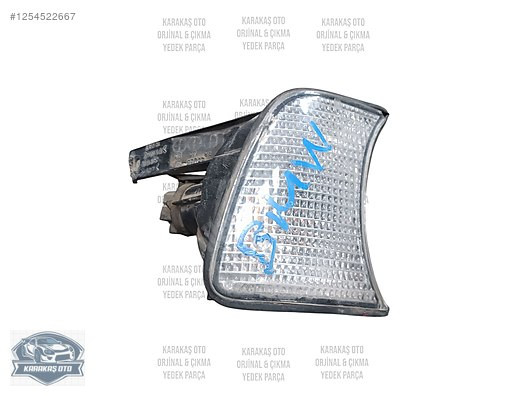 BMW E34 SAĞ SİNYAL BEYAZ ORJİNAL ÇIKMA 183269B