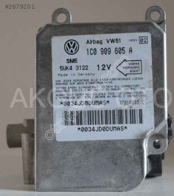 1C0909605A/ 5WK43122/ 37010205D/ VW TRANSPORTER SEAT LEON KONTROL